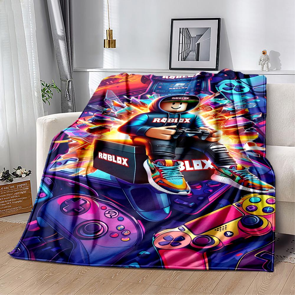 Roblox 28 Blanket Comfortable Perfect for Chair Sofa Couch Four Seasons Multipurpose Digital Print Best Holiday Gift for Friends Family