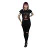 Looney Tunes Womens/Ladies Monster Rock Tasmanian Devil Cotton T-Shirt