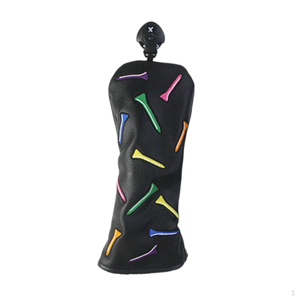 Чехол для головы клюшки для гольфа, деревянный чехол для головы, модные принадлежности, креативный защитный чехол