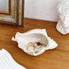 Shell Jewelry Storage Tray Ceramic Light Luxury Living Room Bedroom Desktop Storage Practical Home Decorations