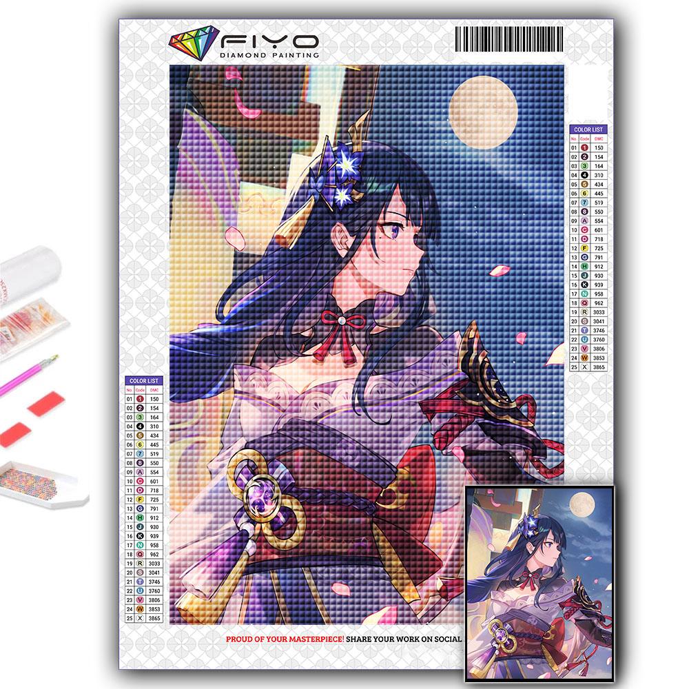 Алмазная картина Genshin Алмазная мозаика Ремесло Алмазная вышивка Картина