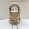 Зимняя Балаклава Флисовая Шапка для Женщин Шарф-Маска с Капюшоном Утепляющая Повязка на Шею Теплая Шапка с Интегрированным Гетром на Шею Зимняя Шапка