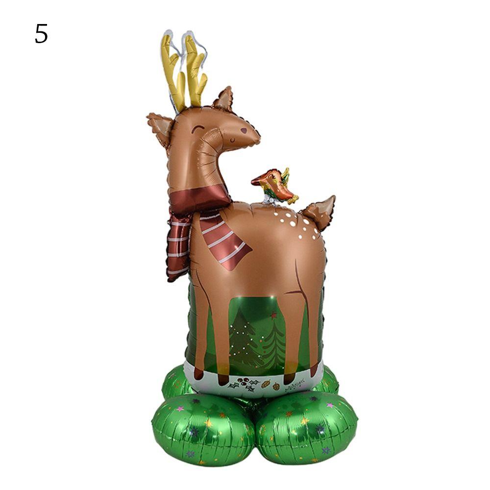 Снеговик Рождественская вечеринка Украшение Санта-Клауса Украшение дома Рождественский стоячий воздушный шар