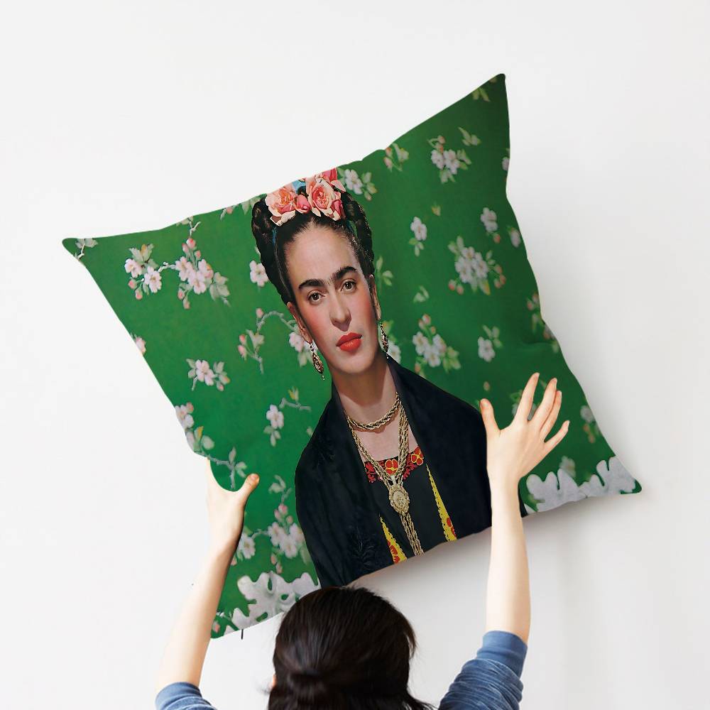 Art F-Fridas Painter K-Kahlos Pillow Cover for Bedroom Room and Living Room Sofa Decorative Cushion Cover