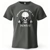 Funnygym Tshirt Sweating Out All My Demons Skull Barbell Graphicprint Unisex Unisex Workout Fitness Cotton T Shirt Casual Streetwear