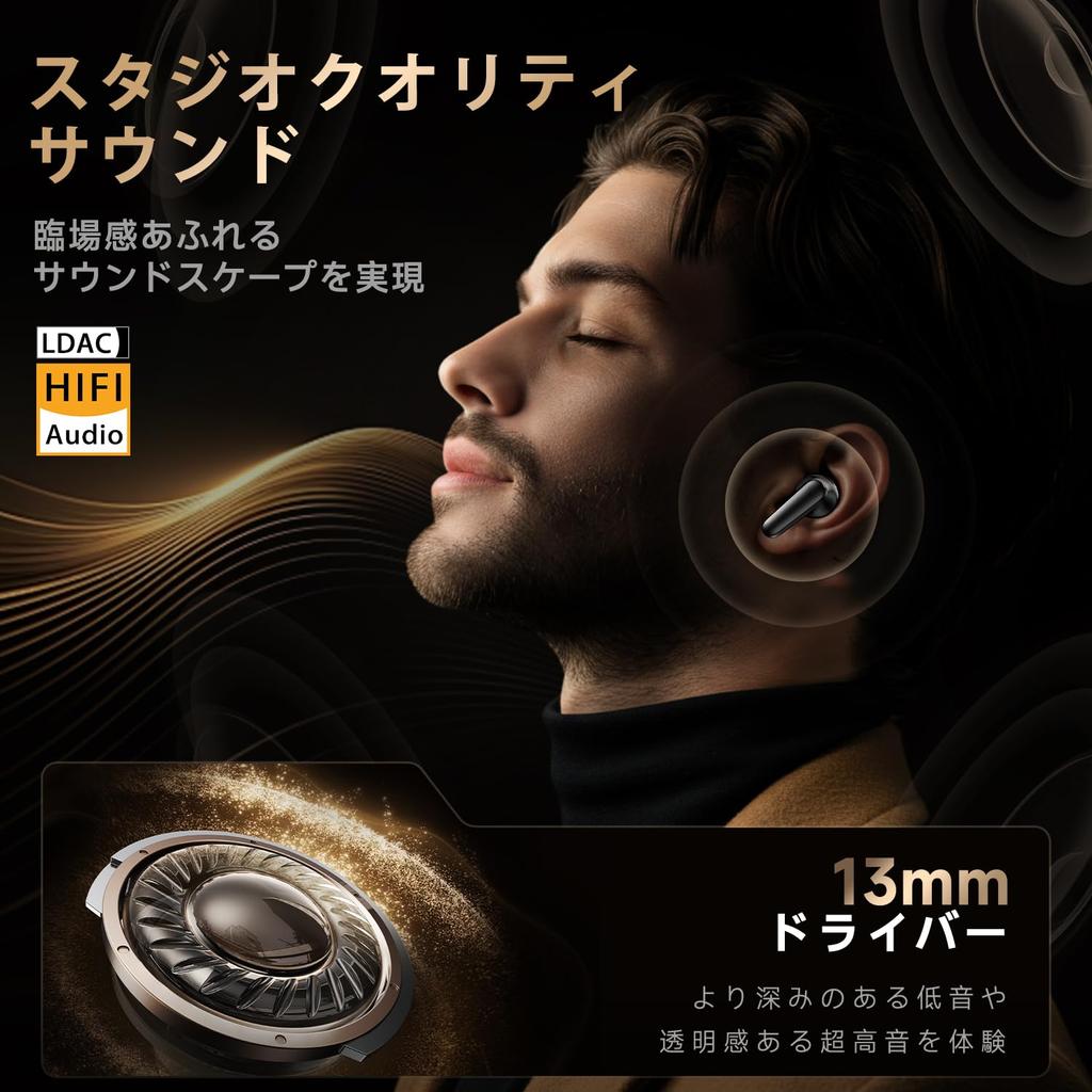 Беспроводные Bluetooth-наушники Bluetooth Bluetooth-наушники со светодиодом Noise 45H HiFi Deep ENC Автоматические IPX7 Одиночные или двойные Совместимы с iPhone и