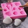 3PC/Set Mermaid Tail Fondant Cake Moulds Silicone Mold Cake Decorating Baking Tools Handmade Soap Mold Fish Fork Tail