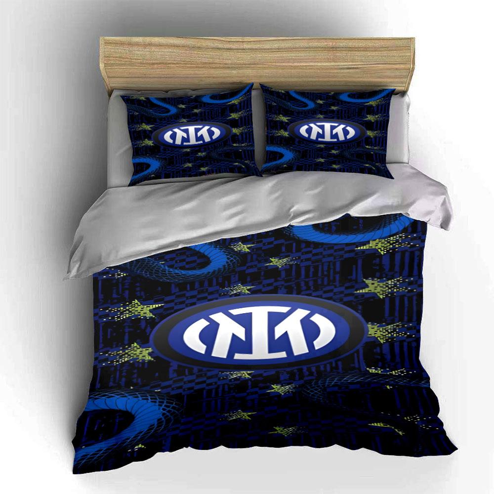 Blue snakes and logo. Bedding sets Duvet cover sets Duvet covers Pillowcases(1 * Duvet Cover 2 * Pillowcases without duvet insert)