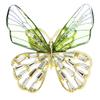 Transparent Wing Butterfly Brooches For Women Spring Design Fashion Insect Pin 2 Colors Available New 2023