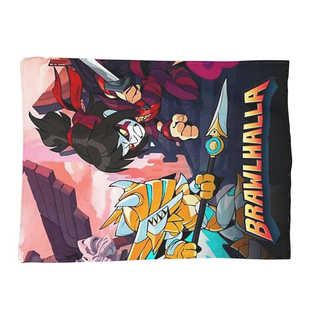 Плед Brawlhalla Family Мягкий Теплый Фланелевый Плед Покрывало для Кровати Гостиной Пикника Путешествий Дома Дивана