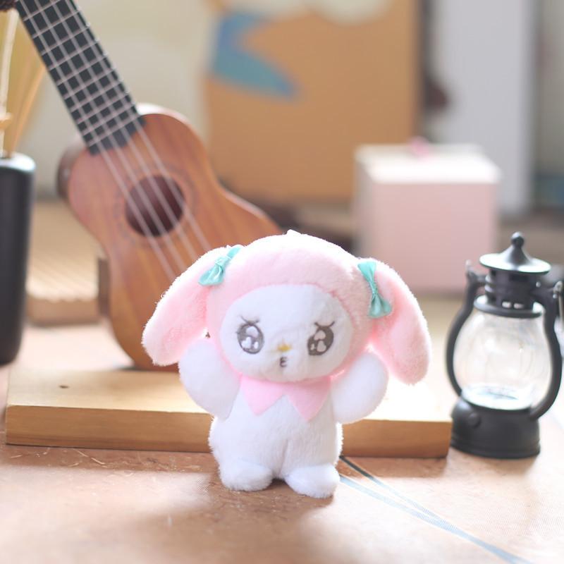 Очаровательный плюшевый брелок Sanrio, очень мягкий Cinnamoroll, Kuromi, Melody, подвеска для сумки