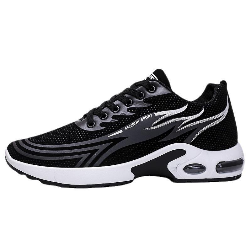 Men's Sports Shoes Fashion Trend Breathable Lightweight Casual Shoes Outdoor Travel Running Shoes Simple Versatile Men's Shoes