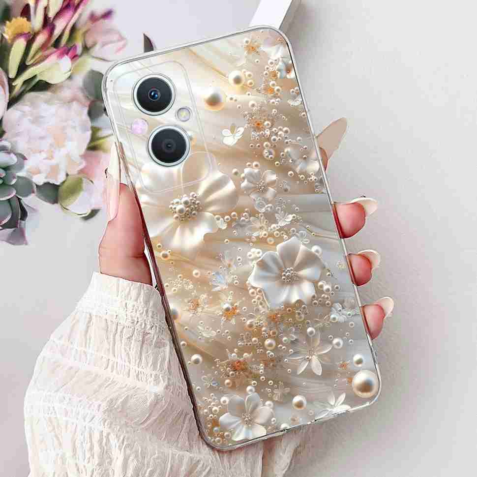 Для Oppo A96 5G 6.43" PFUM10 Чехол PHA120 Роскошный Любовь Милый Кот ТПУ Мягкий Силиконовый Чехол Для Oppo Reno7 Z 5G CPH2343 Корпус Телефона