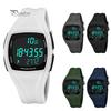 3D Pedometer Alarm Chronograph Multifunction Men Digital Wrist Valuable Watch Waterproof