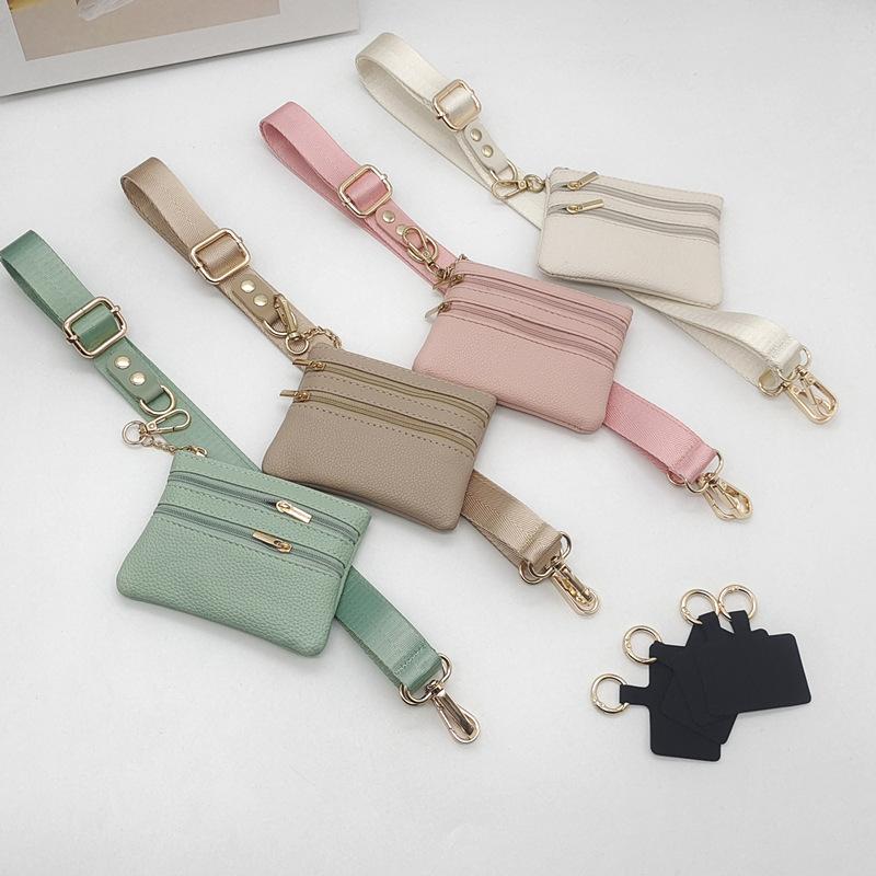 New Creative Mobile Phone Lanyard Strap Nylon for Hanging Small Bags Color Crossbody Hand Strap Universal Bag Diagonal Strap