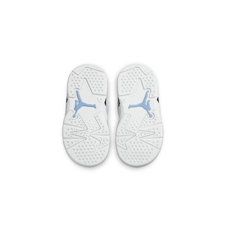 Air Jordan 6 Retro TD UNC Home Детские кроссовки Синий Университет-Синий Белый DV3606-410