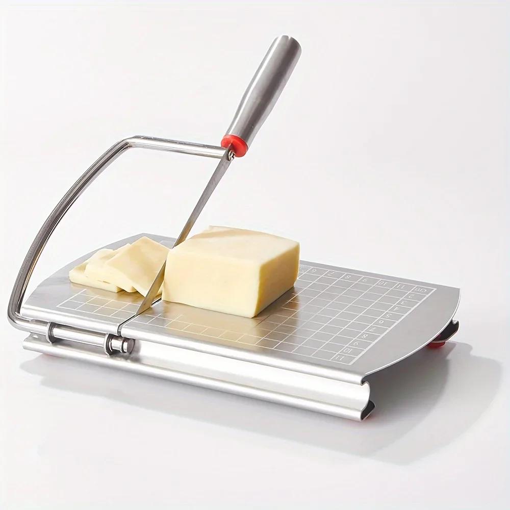 Cheese Slicer Household Ham and Cheeses Cut Into Slices Tools Kitchen Portable Gadget Heavy Duty Durable Butter Simple Cutter