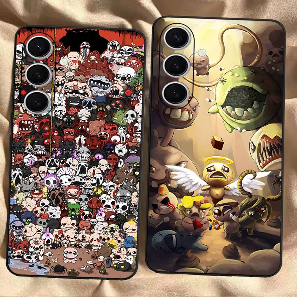 Game The Binding Of I-Isaac Phone Case For Samsung S 24 Fe 25 Ultra Plus 20 Lite 21 30 22 23 24 22 Ultra 5G Fundas