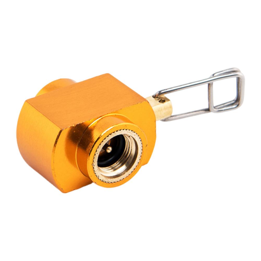 Адаптер для заправки газом Герметичный Адаптер для переоборудования плоского баллона Взрывозащищенный баллон для кемпинга Вентиляционный клапан для кемпинга пикника