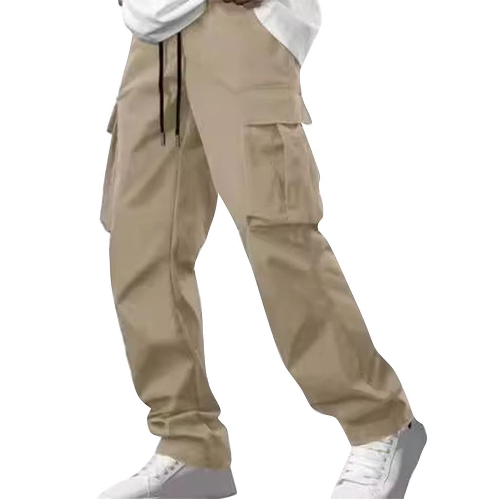 Повседневные спортивные брюки, мужские свободные леггинсы с длинными вставками, тренировочные брюки для бега и фитнеса