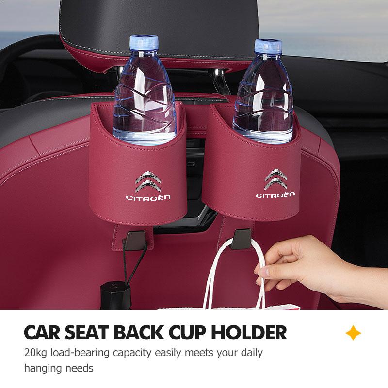 AMB3 Car Cup Holder Hanging Beverage Water Bottle Stand Storage Rack For Citroen C5 C1 C2 C6 C4L DS3 DS4 DS5 C-Elysee Grand Berlingo