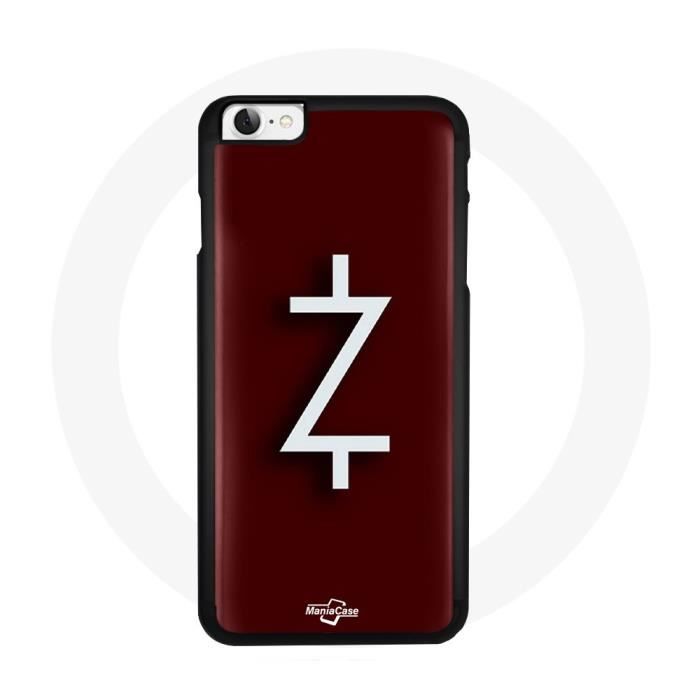 Coque - Ozark - Iphone 7 - Logo Z - Rouge - Protection Rigide