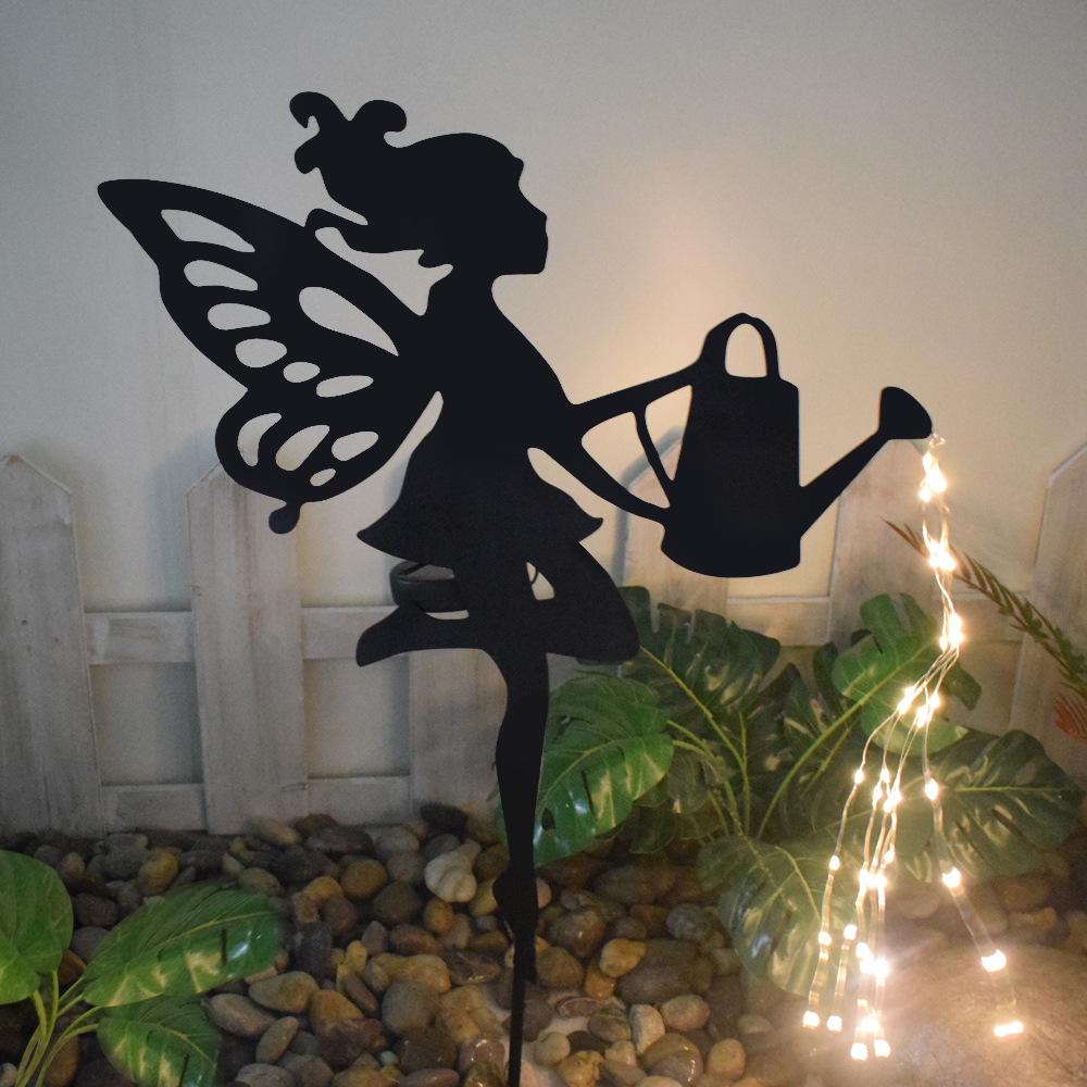 Солнечный свет сада: Водонепроницаемое уличное украшение в форме железного кота