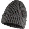BUFF Knitted Fleece Hat Beanie, Unisex Grey Cap