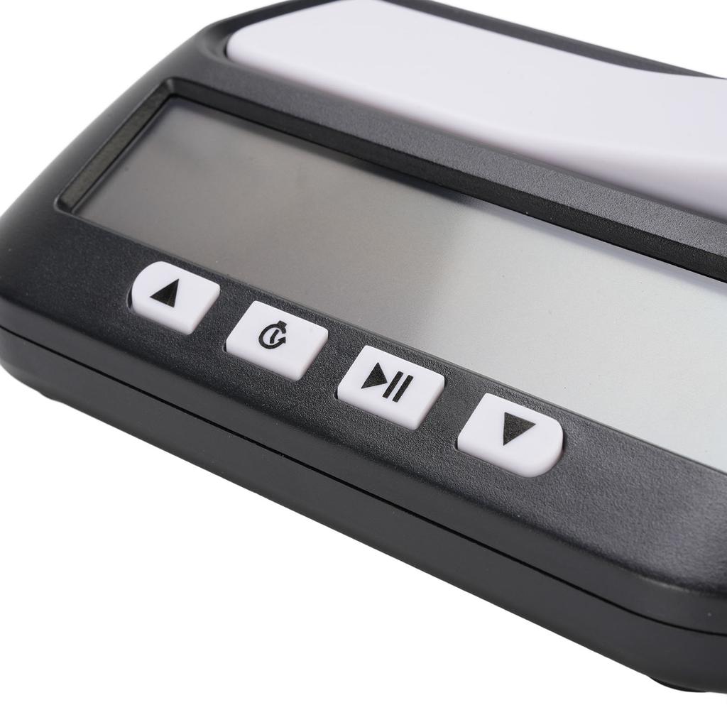 Шахматные часы Цифровой шахматный таймер Профессиональный для настольных игр Многофункциональные Портативные шахматные часы Работающие от батареек