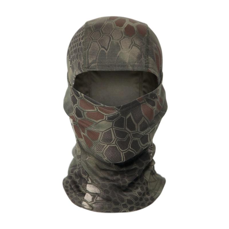 Sports Scarf Headgear Chief Camouflage Headgear Outdoor Cycling Headscarf Mask Sweat-Absorbent Fishing Sun-Proof