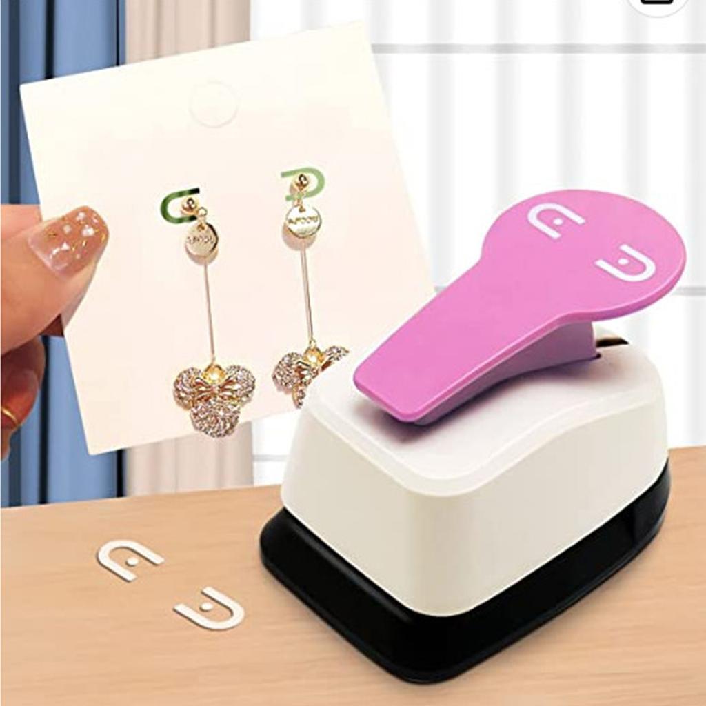 Earring Card Punch, Earring Hanging Card Punch, Earring Punch With Hole Earring Card For Selling And Displaying Jewelry To DIY