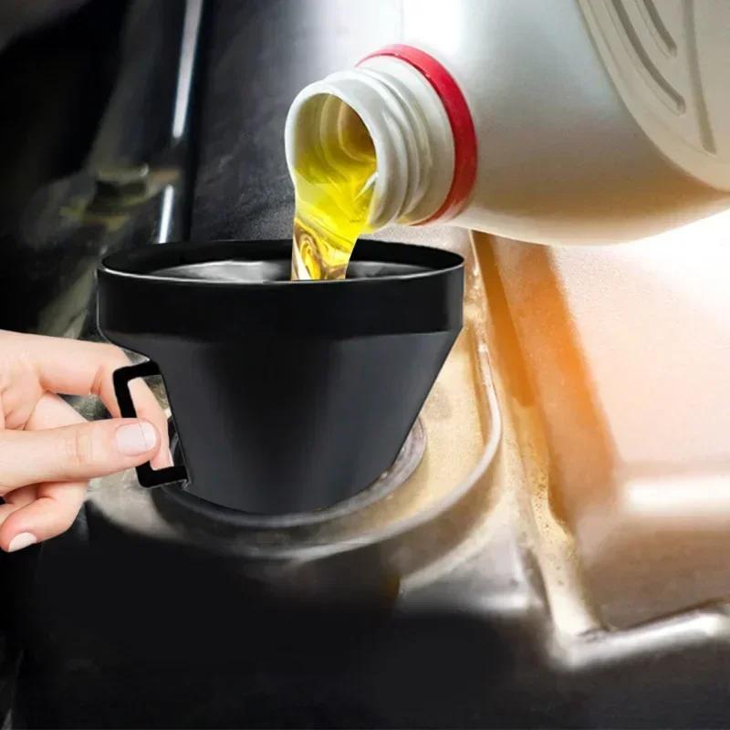 Воронки для заправки автомобильных двигателей с удлинительной трубкой для фильтра Универсальная воронка для заправки бензина, дизельного топлива и масла для грузовиков