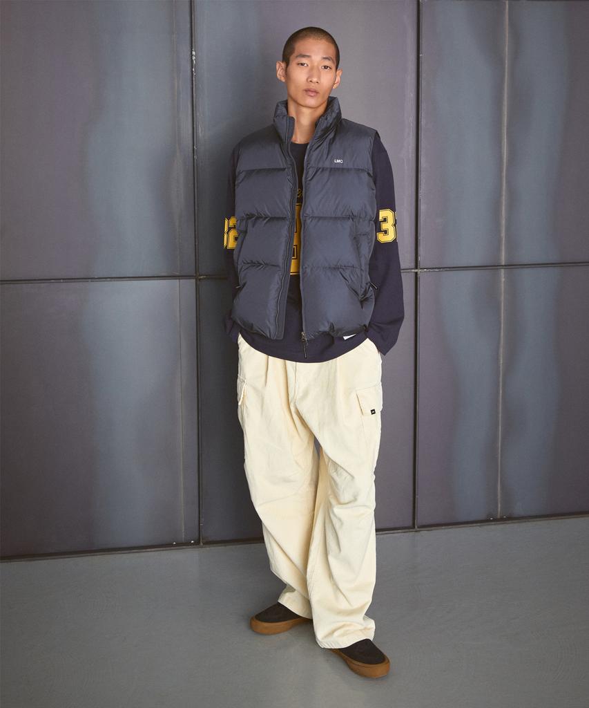 LMC Corduroy Wide Cargo Pants Khaki