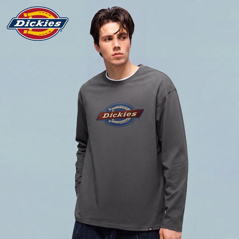 Комплект из хлопковой футболки с длинным рукавом и прямых брюк Dickies