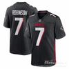 Футбольная майка NFL Atlanta Falcons Мужская Женская Короткий рукав Хлопок V-образный вырез Спортивная одежда Регби Баскетбол Тренировка