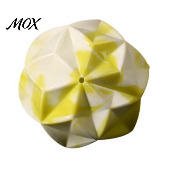 Non-Toxic Dog Balls for Boredom Geometric Ball Toy, Indestructible Chew Multi-faceted Teeth Durable Toys Destructive Chewers Cleaning Interactive