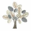 Wall Decoration - Multicolored - Metal Tree - 96 X 7.6 X 100 Cm - Modern Design - Abstract