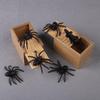 Funny Wooden Scare Box Scary Spider In The Case Prank Joke Trick Play Toys Gift