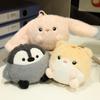 Backpack Decor Stuffed Penguin Keychain Cartoon Simulation Penguin Stuffed Pendant Animal Cute Penguin Soft Pendant Unisex