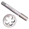 HSS 9/16-24 UNEF Tap 90mm & 9/16-24 UNEF Die 38mm Right Hand High Speed Steel