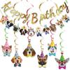 Paper Happy Birthday Banner Cute Animal Animal Birthday Banner Pet Theme Banner  Baby Shower