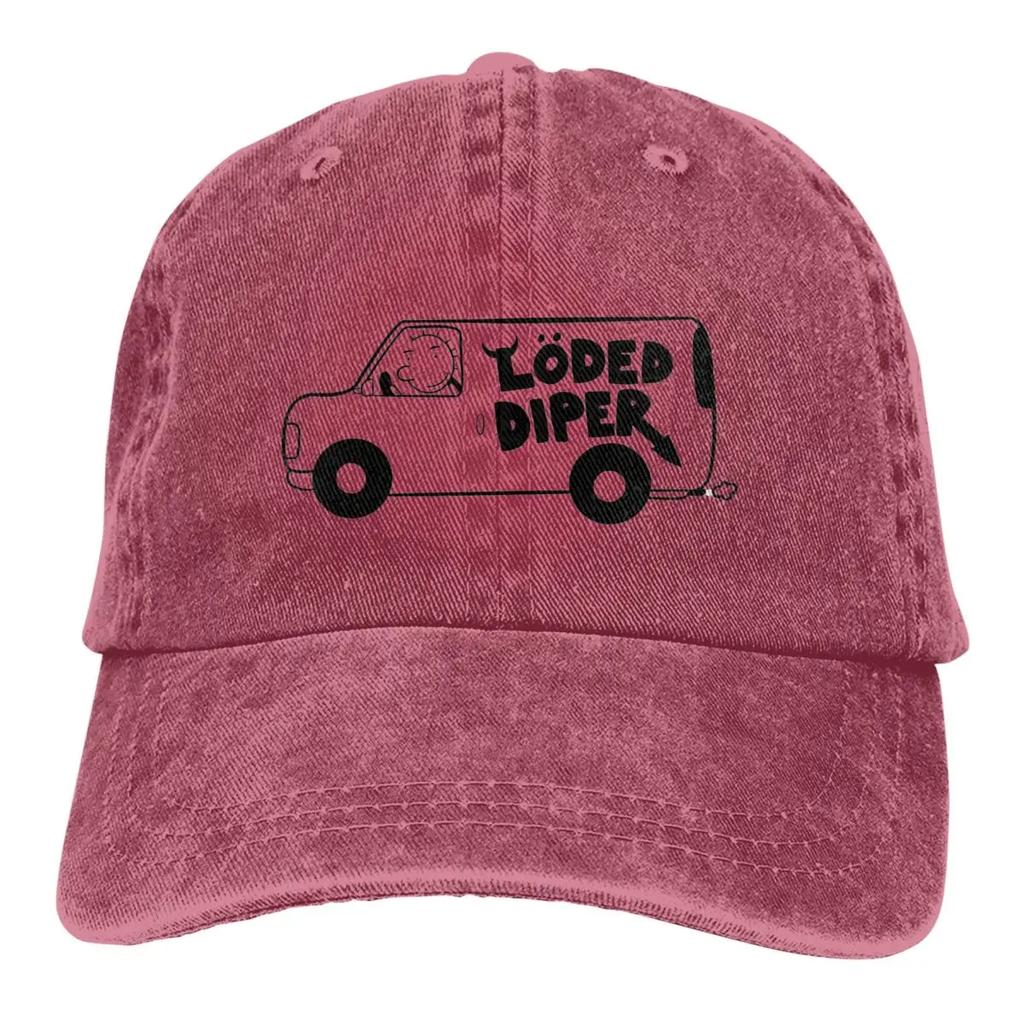 Loded Diper Van Trucker Hats Merch Retro Distressed Washed Diary of a Wimpy Kid Hat For Unisex Style Adjustable