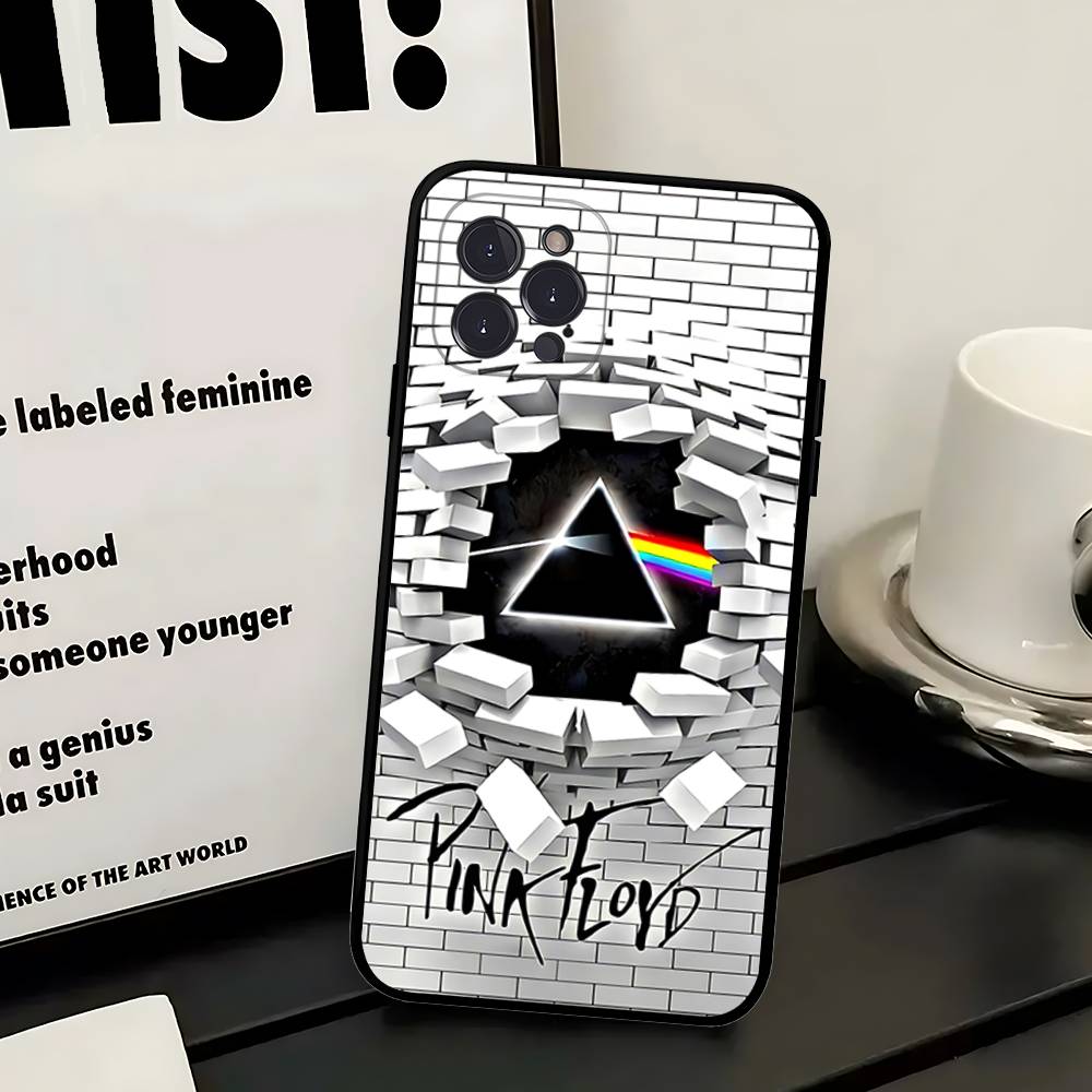 Чехол для телефона P-Pink-F-Floyds Rock Band для IPhone 12 11 13 14 15 16 17 Pro Max Plus Mini