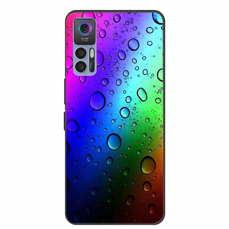 Для TCL 30 Plus Чехол Роскошный Мягкий Силиконовый Задний Чехол Чехол для Телефона для TCL 30 SE Чехол TCL 30 5G для TCL 30+ Защитный Чехол T676J Fundas