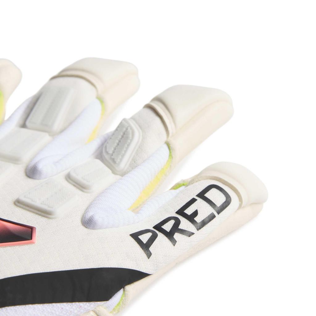 Футбольные перчатки Adidas PRED GL Pro Унисекс Взрослые N3449 Solar 6 Turbo/Черный/Белый (KE9711)