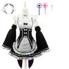 Рэм/Рем Косплей Re:Zero Kara Hajimeru Isekai Seikatsu Черный Синий Красный Костюм Платье Служанки