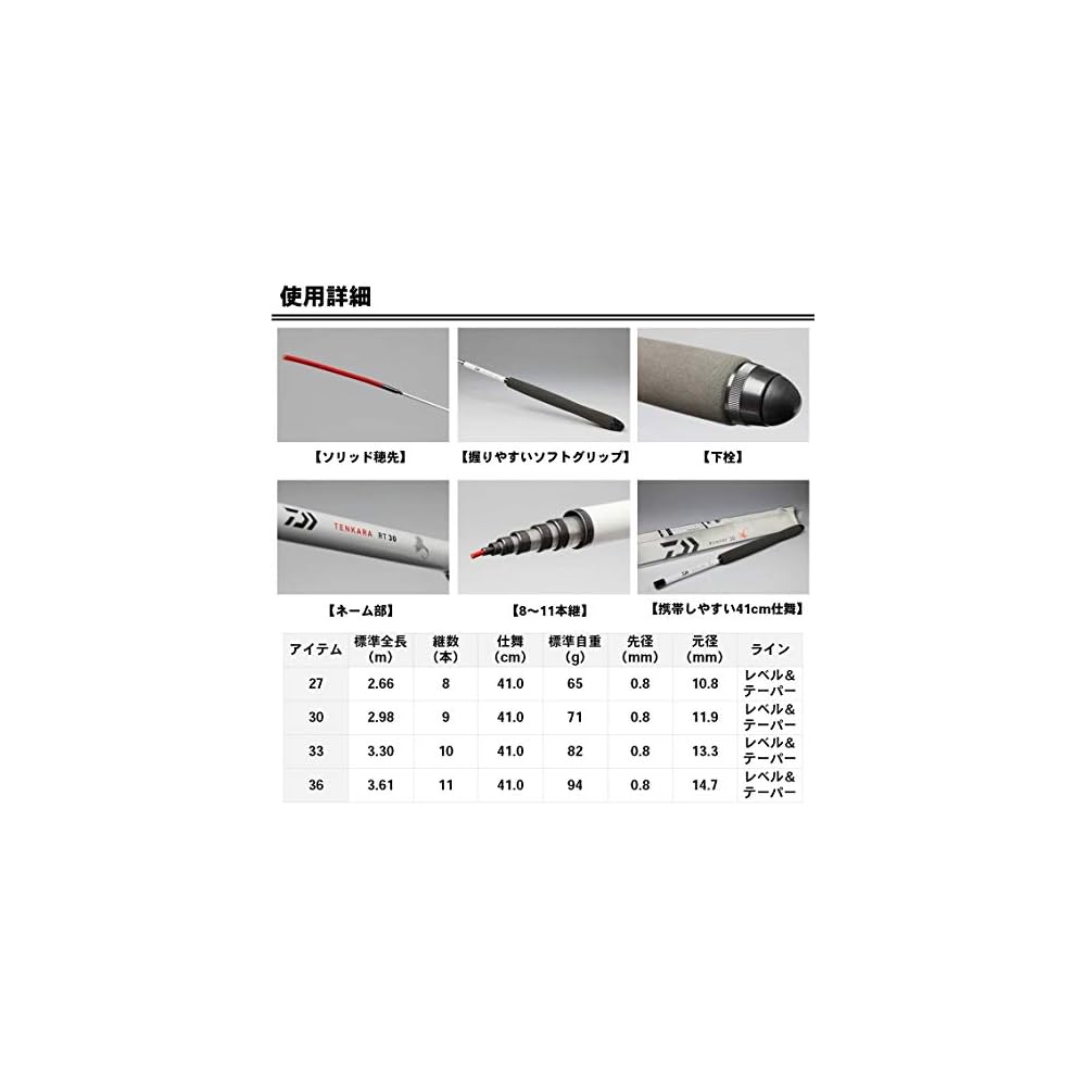 Удилище для тенкары Daiwa Tenkara RT 33