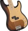 Fender Электробас Сделано в Японии Heritage 50-х Precision Клен Sunburst Bass®, Накладка грифа, 2 цвета