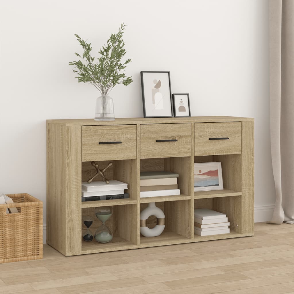 Sideboard Sonoma Oak 100 x 30 x 59.5 cm Particleboard