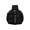Li Ning Loose Short Down Jacket Men Outerwear Black AYMP126-3